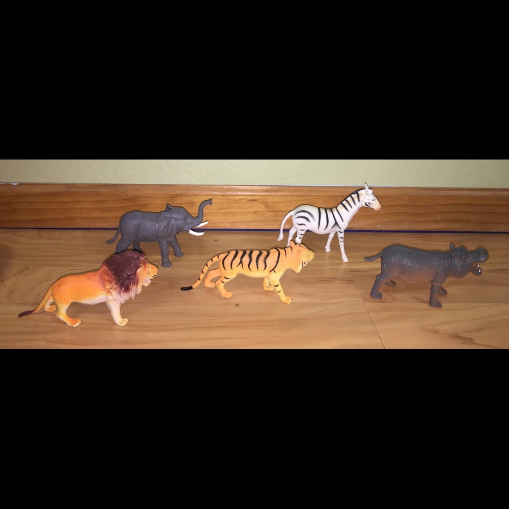 Jungle Safari Toy Major Figures Lot of 5 - Picture 5 of 10